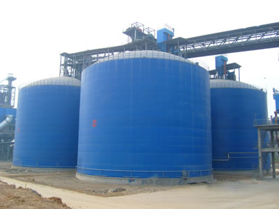 莒南水泥钢板库改造