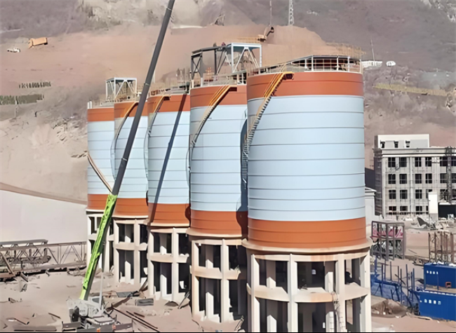 莒南高架钢板仓