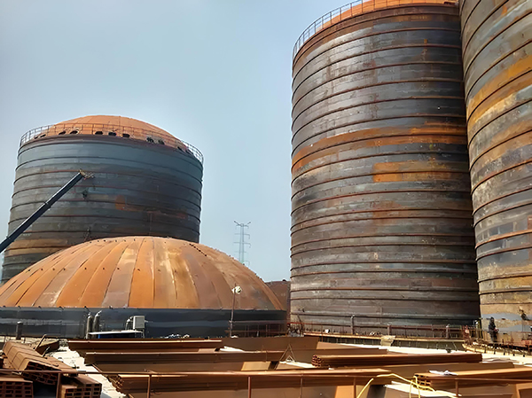 莒南焦粉钢板仓